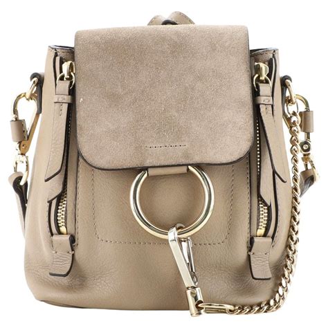 chloe faye backpack sale|chloe backpack mini.